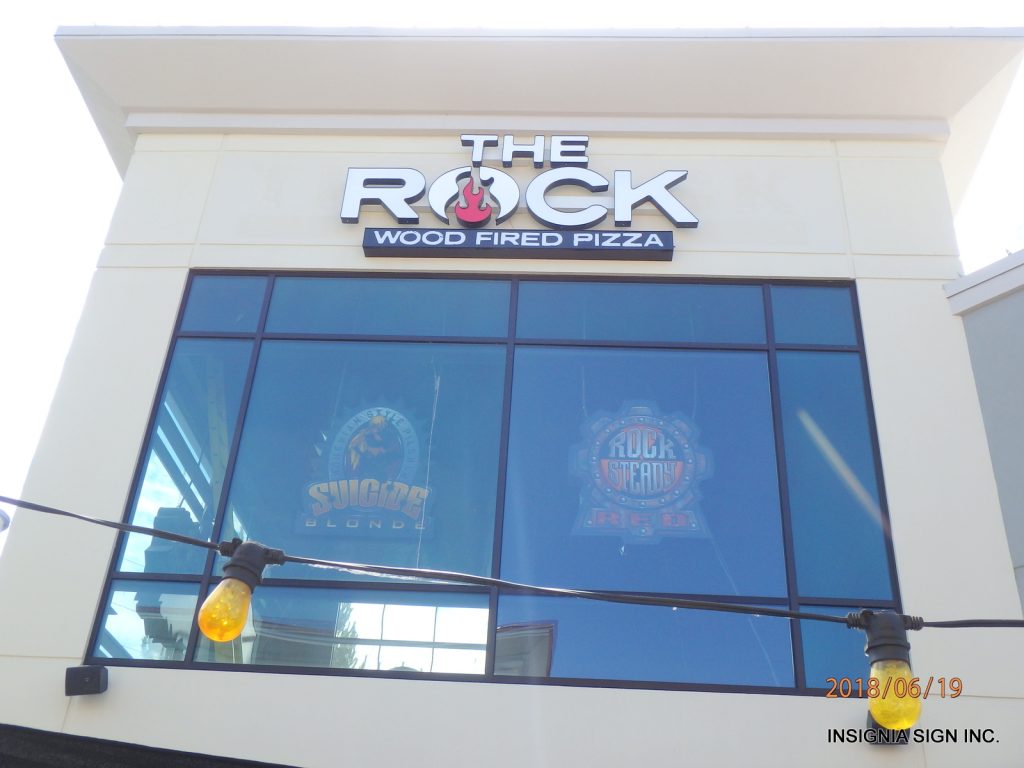 The Rock Wood Fired Pizza - Wall Signs