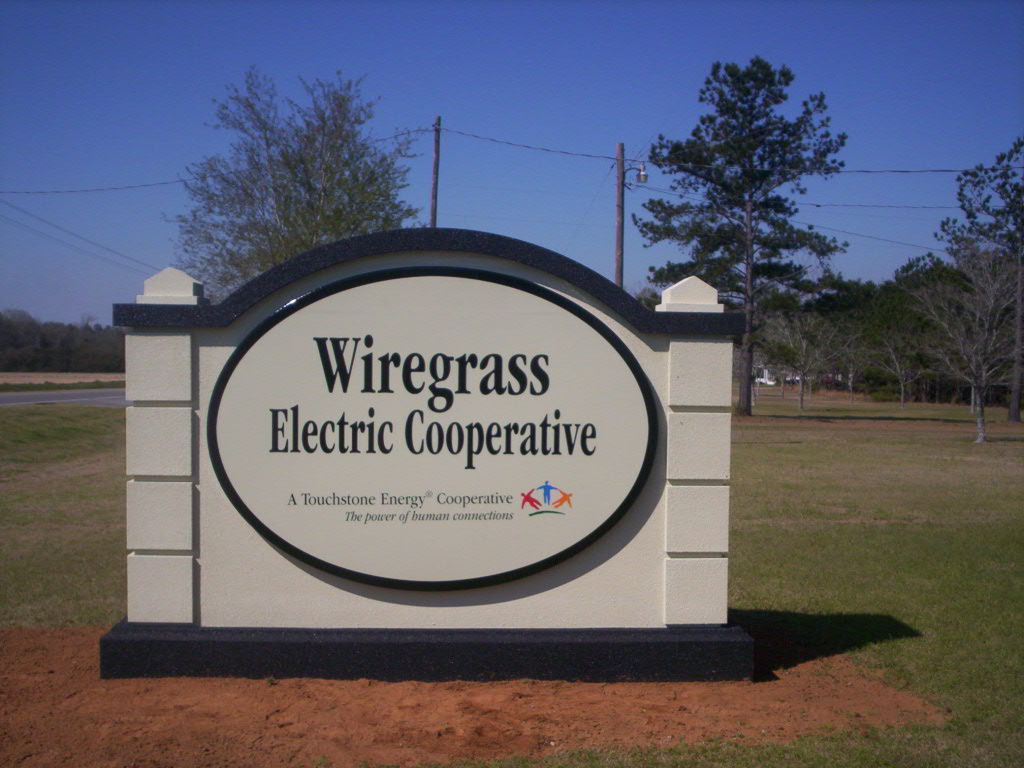 Wiregrass Electric Monument Sign